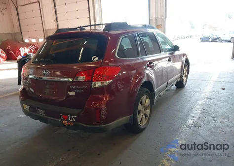 2011 Subaru Outback 3.6R Limited from USA, damaged, VIN 4S4BRDKC8B2375814